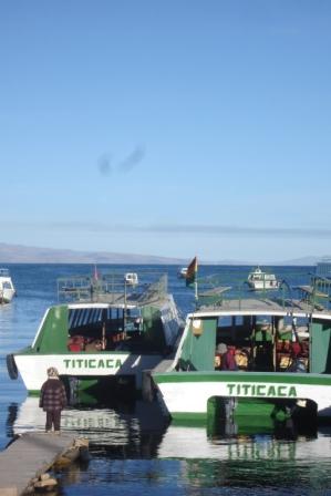 Boats to Isla del Sol